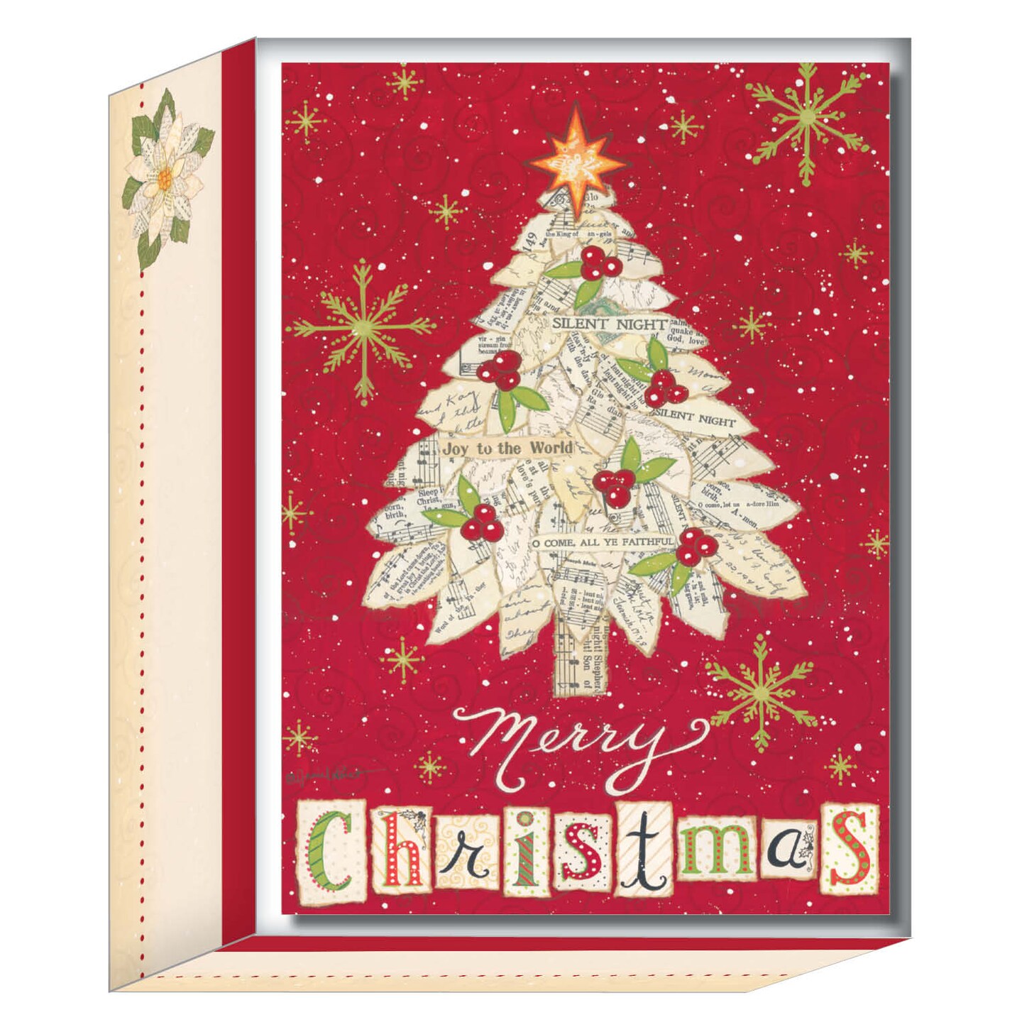 Christmas -30 Boxed Christmas Cards &#x26; Envelopes