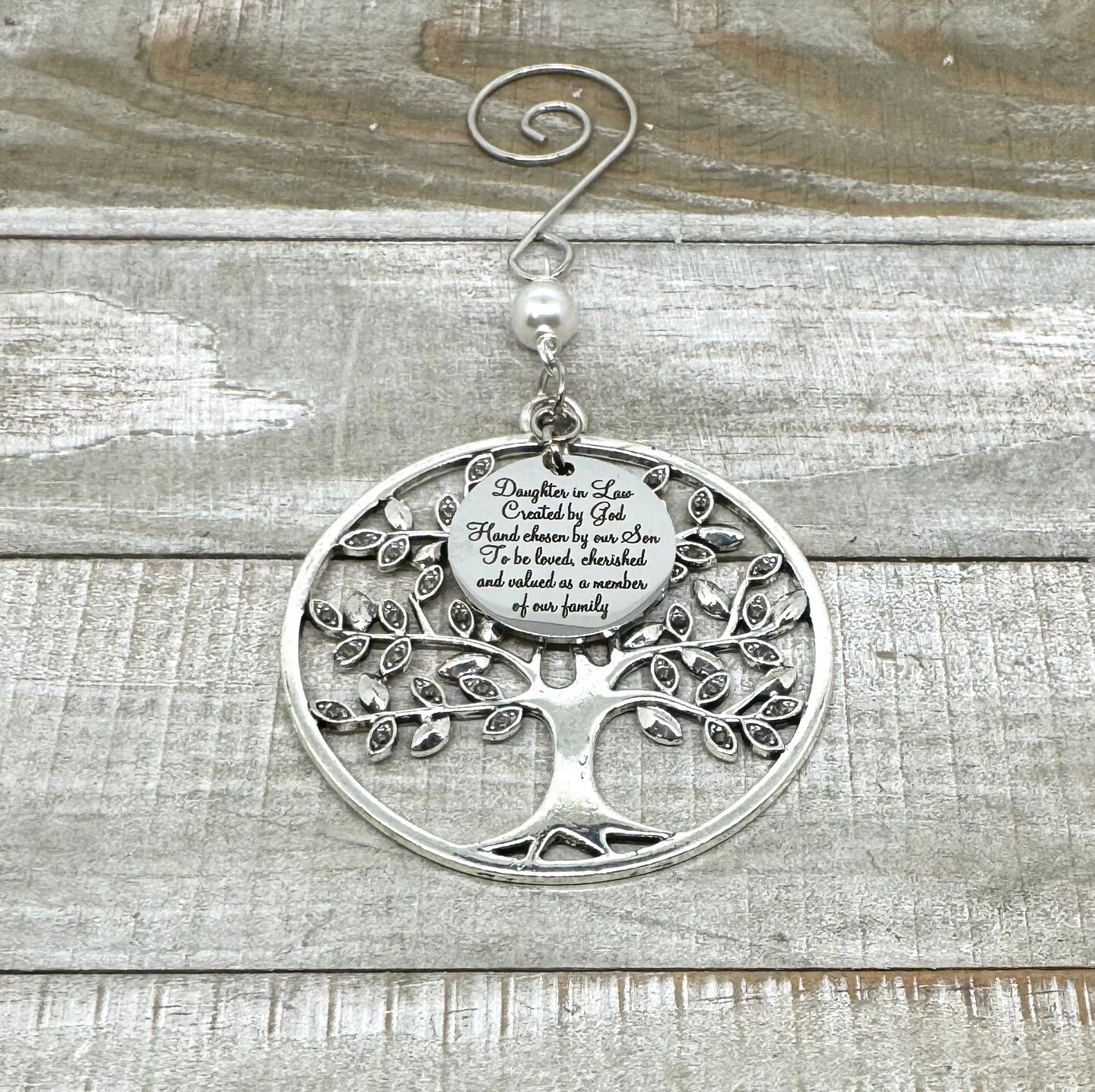 Daughter In Law Christmas Ornament Gift, Bridal Shower Wedding