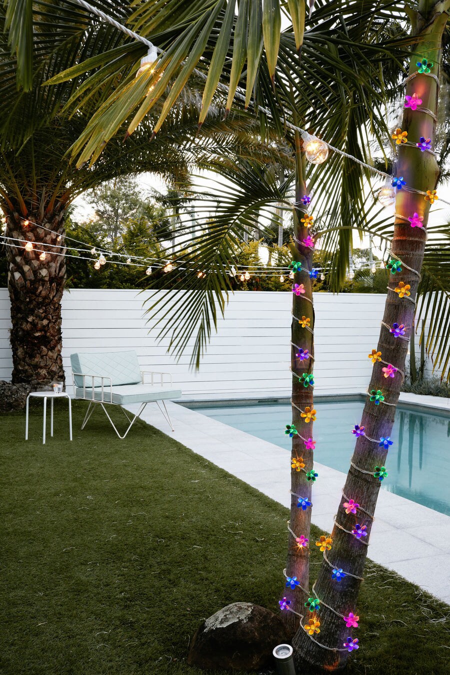 50 LED Solar Power Cherry Blossom String Light