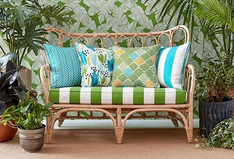 Richloom Solarium ESTES   - Trendy Outdoor/Indoor Fabric &#x2013; UV, Tear, and Stain Resistant. Water Repellent (List Price Is Per Yard)