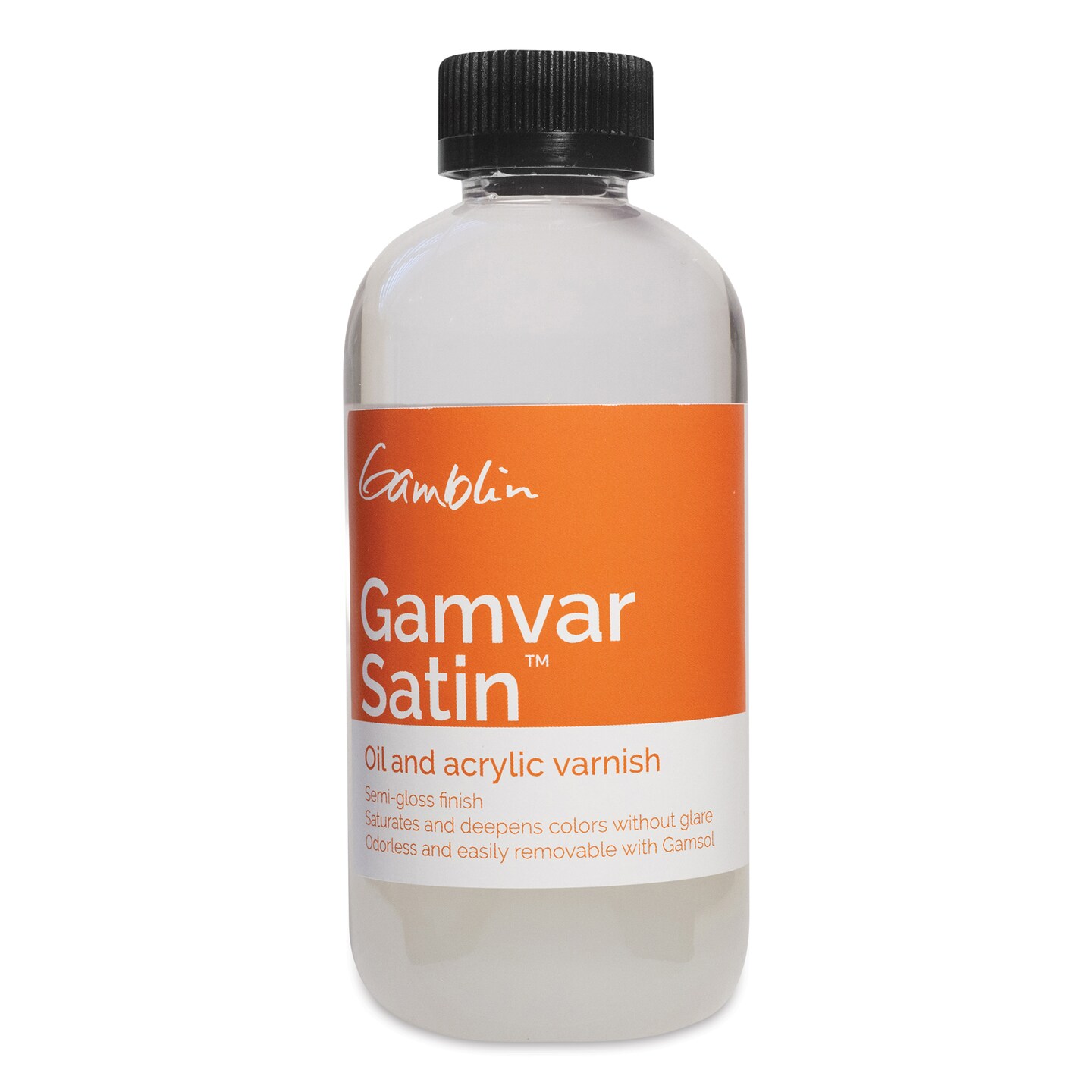 Gamblin Gamvar Satin Varnish - 8.5 oz bottle