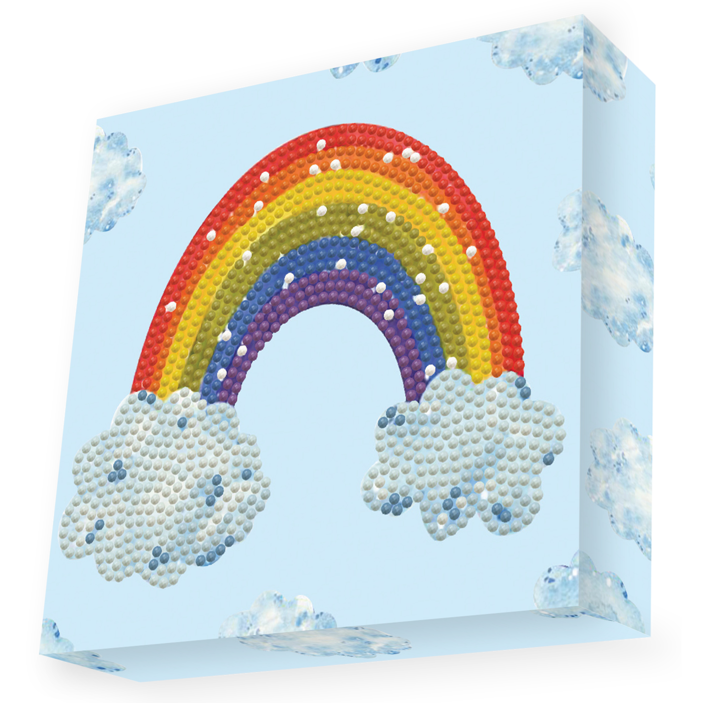 Diamond Dotz Rainbow Smile Diamond Painting Kits for Adults - Diamond Art Kits a Relaxing Creative Craft Kit with Dotz Gems 5.9x5.9