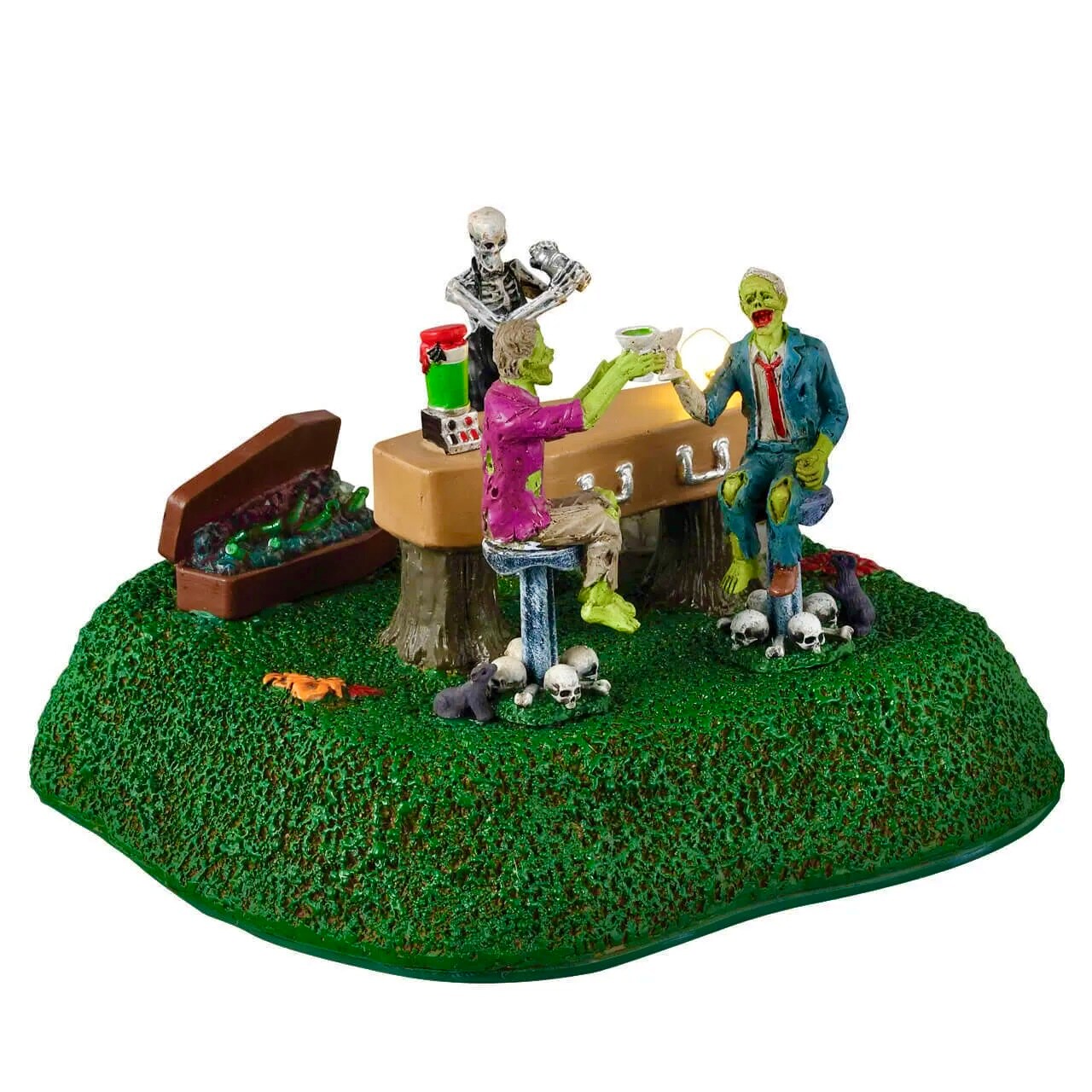 Lemax Spookytown Coffin Bar