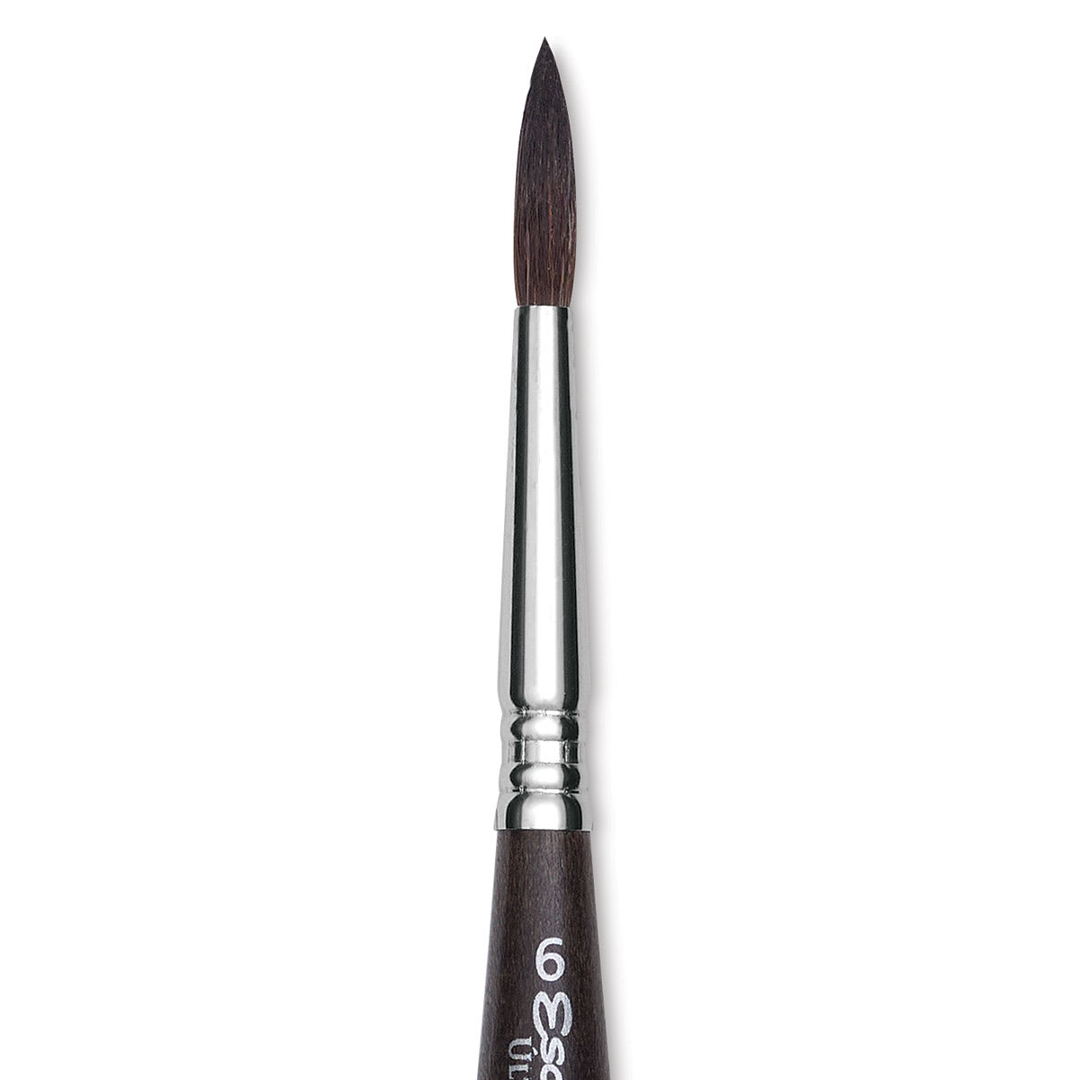 Escoda Último Synthetic Squirrel Brush - Travel Round, Size 6