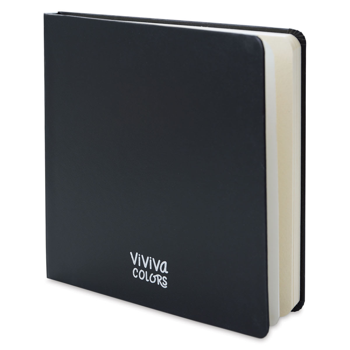 Viviva Hardbound Sketchbook - Natural White, 7-1/2" x 7-1/2", 140 lb