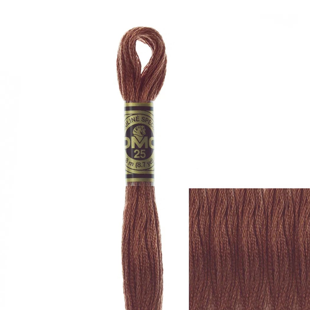 DMC Embroidery Floss, 6-Strand - Desert Sand Ultra Very Dark #632 ...