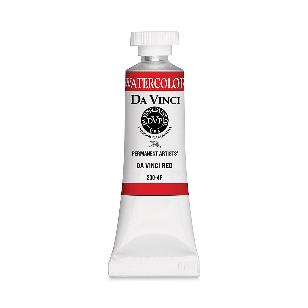 Da Vinci Artists' Permanent Watercolor - Da Vinci Red, 15 ml tube