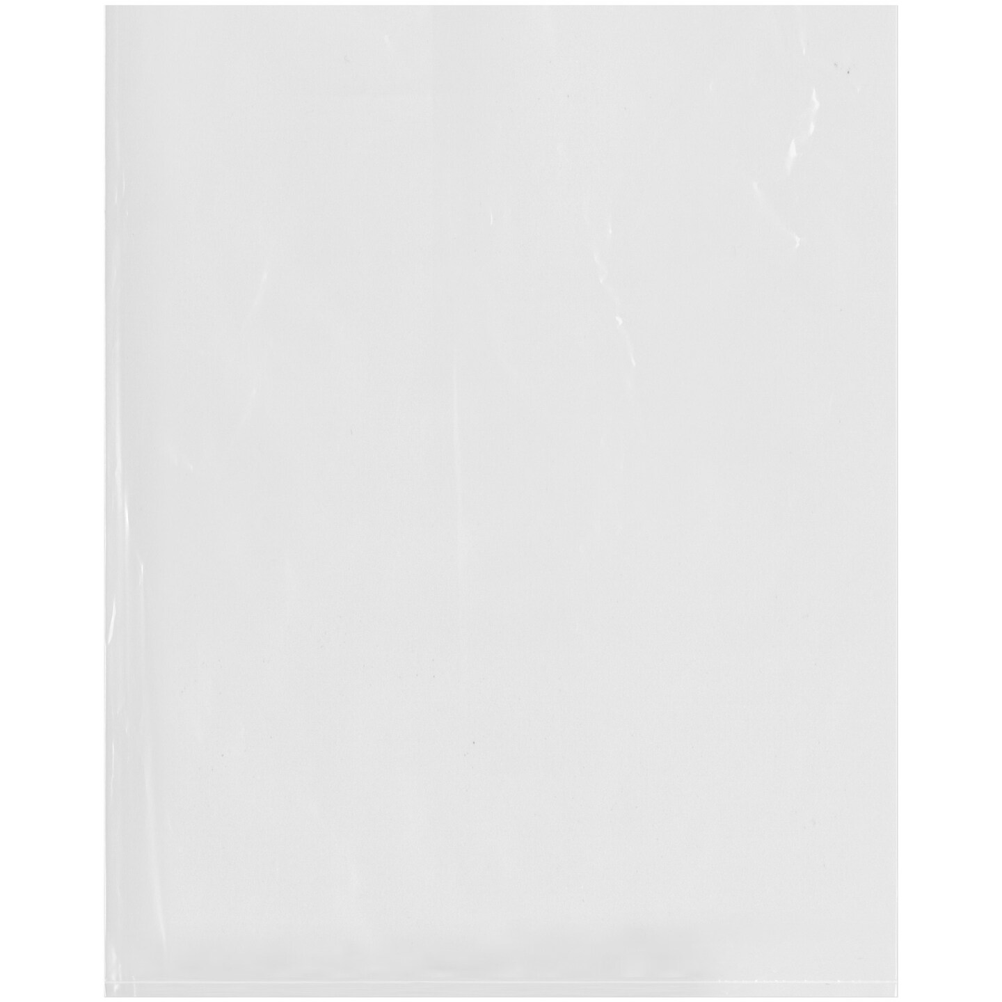 Plymor 12&#x22; x 15&#x22;, 1.25 Mil Flat Open Clear Plastic Poly Bags