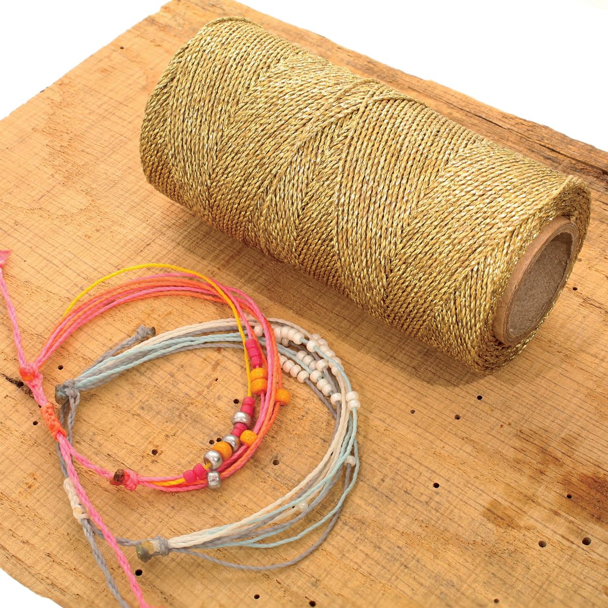 The Beadsmith Brazillian Waxed Cord Spool