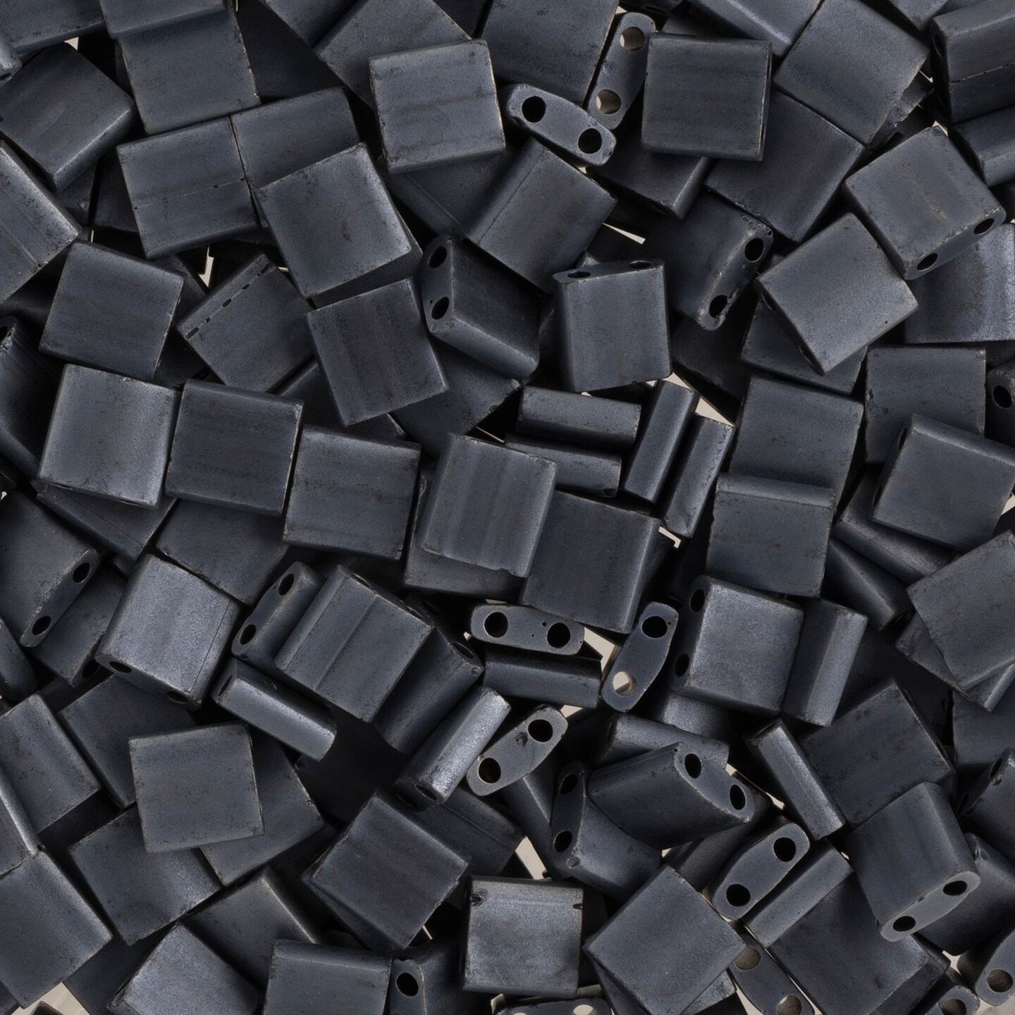 Miyuki Tila 5mm Opaque Matte Glass Beads, 5.2g