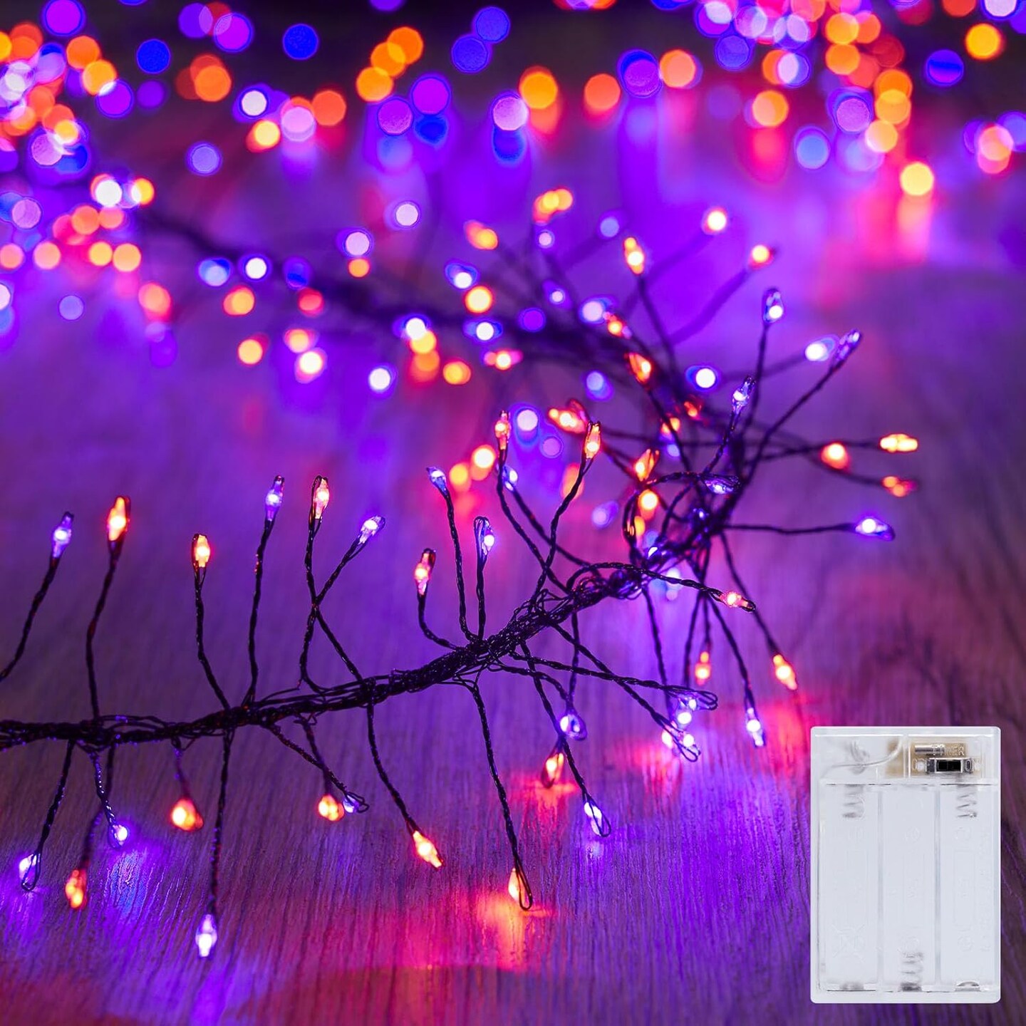 10 Feet 120LEDs Firecracker Halloween Fairy String Lights
