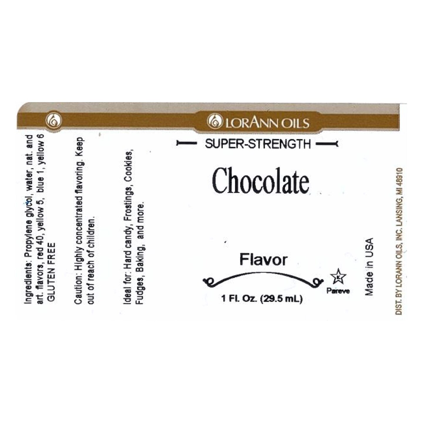 Natural Chocolate Flavor 1 Ounce