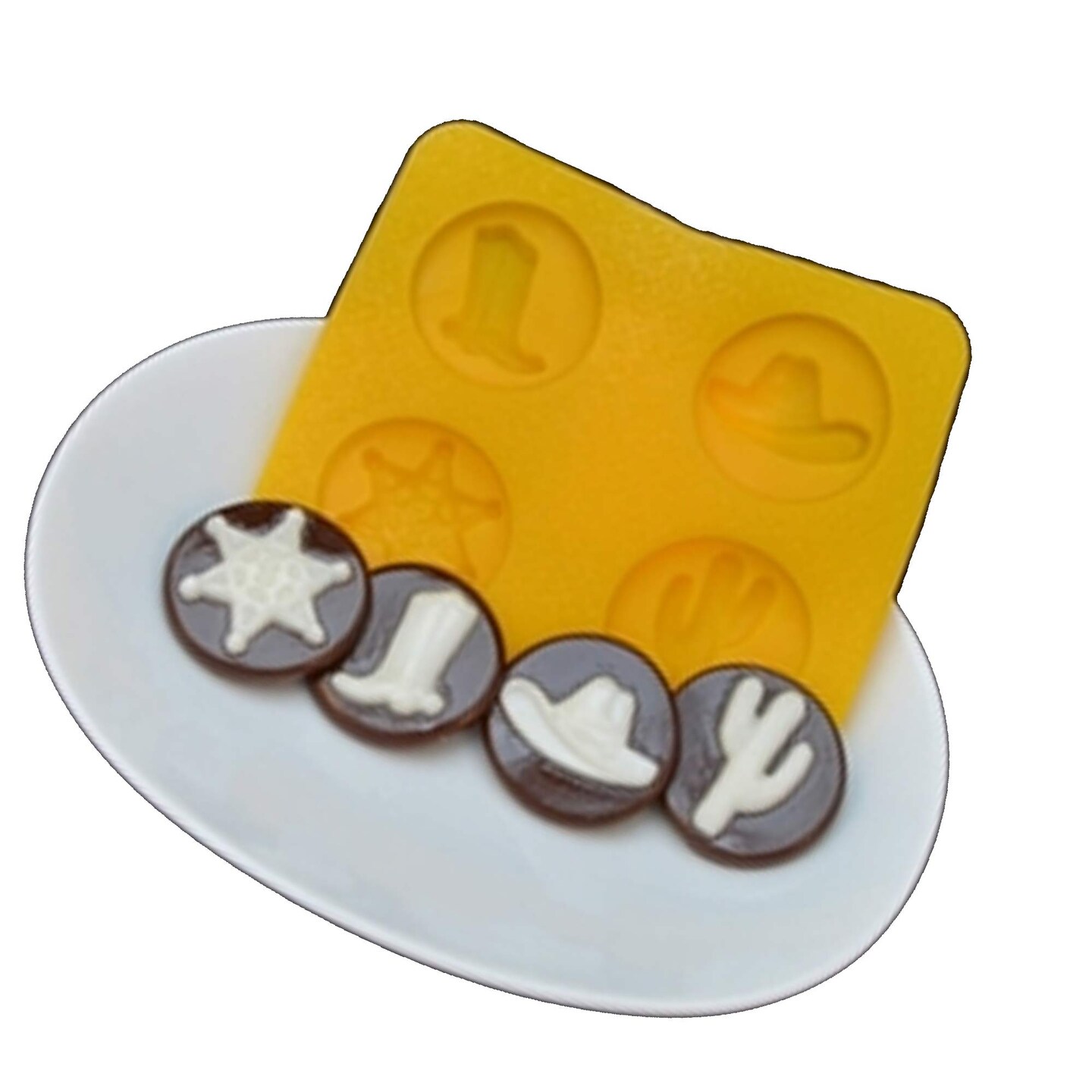Country Western Flexible Candy Mold