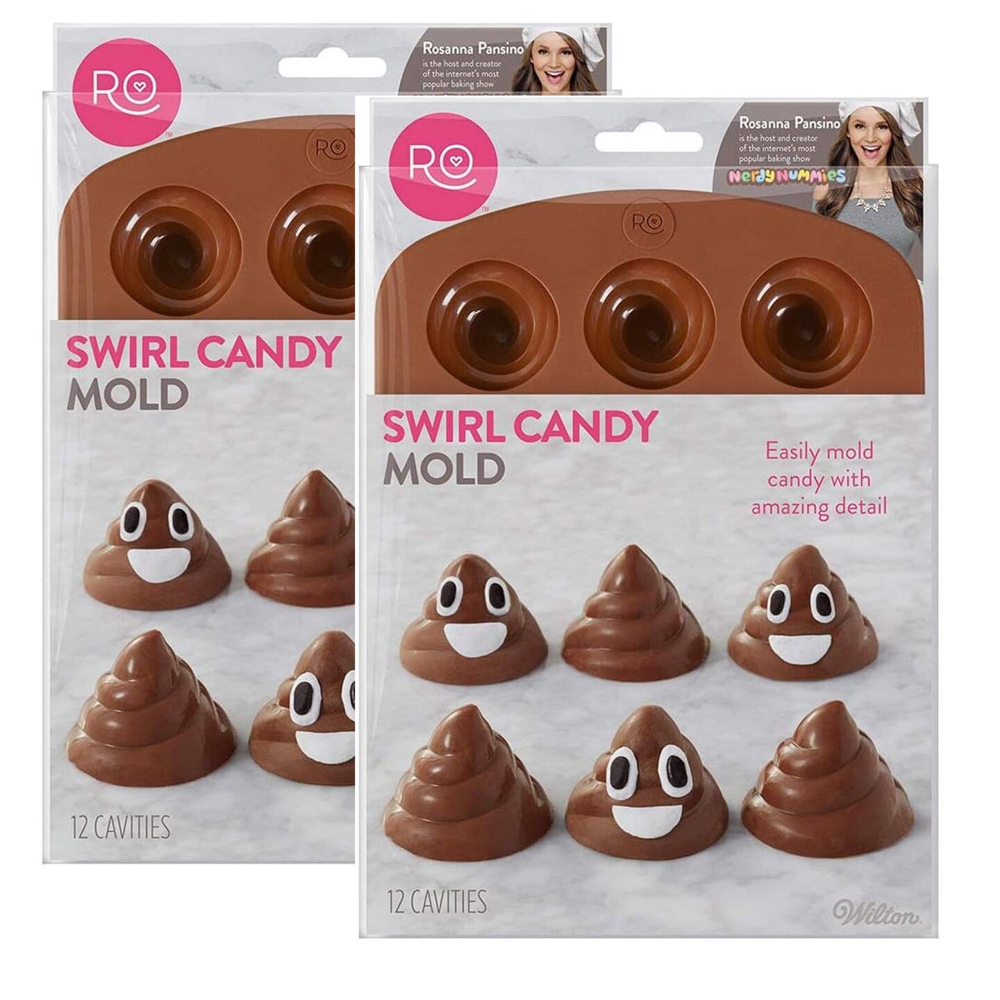 Poop Swirl Silicone Mold