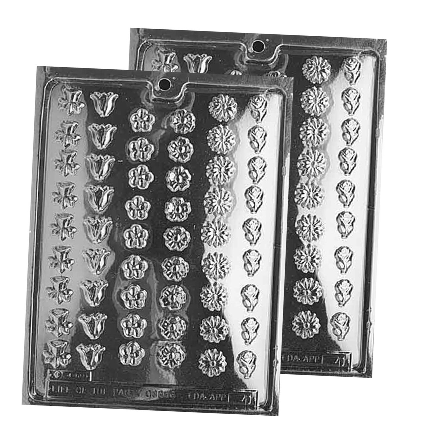 Small Assorted Flowers Mold