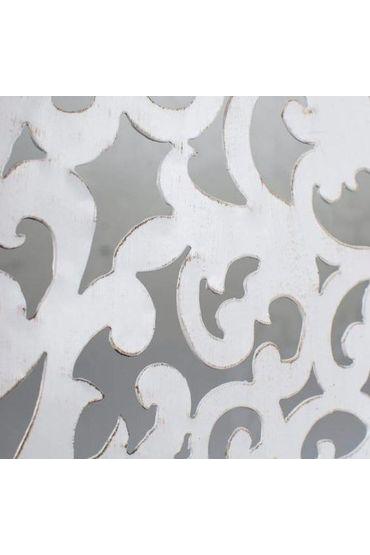 24&#x22; Metal Filigree Angel Wings: Antique Cream