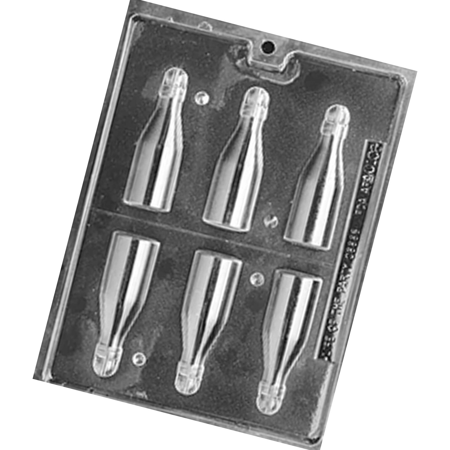3D Small Champagne Bottles Chocolate Mold