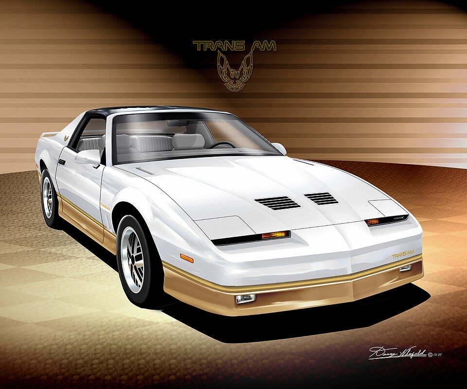 1982-1983 Datsun 280 ZX - Gold | Art Prints by Danny