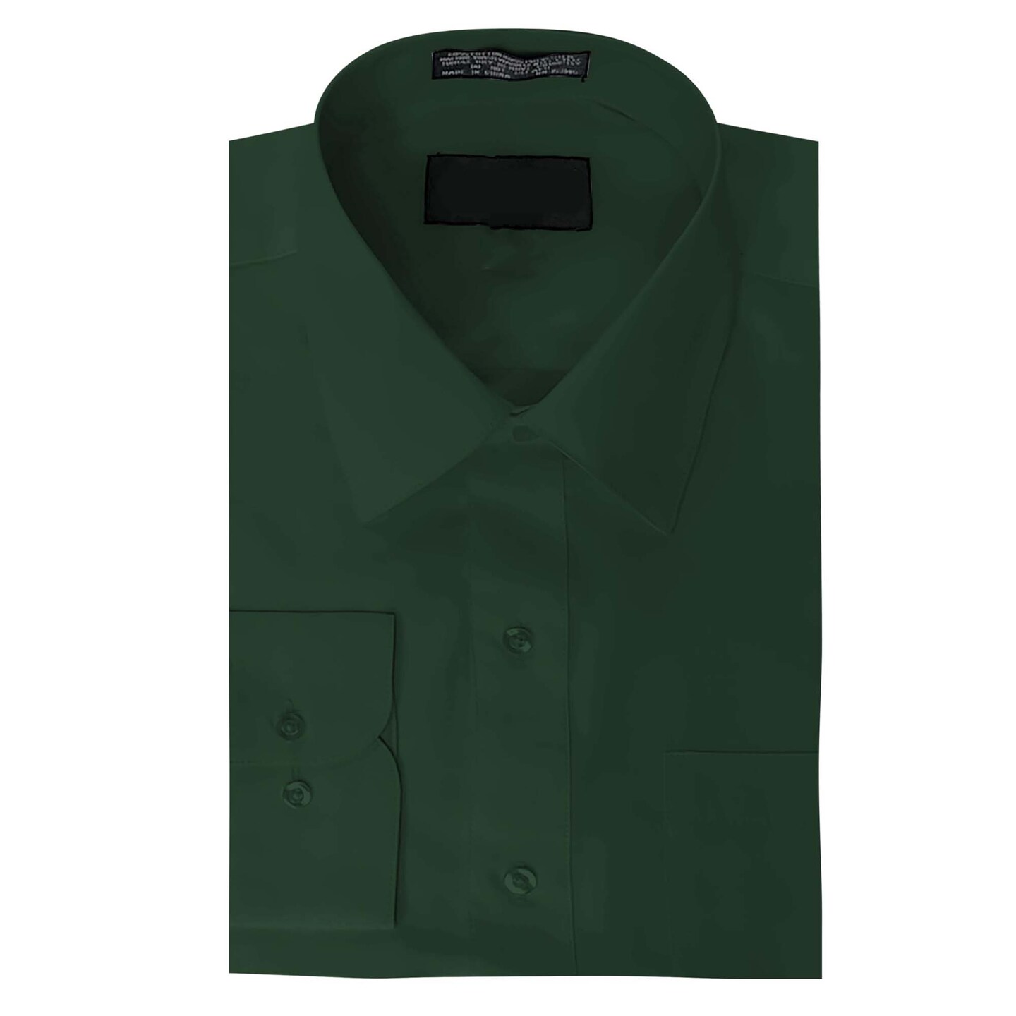 Emerald Green Long Sleeve Dress Shirt