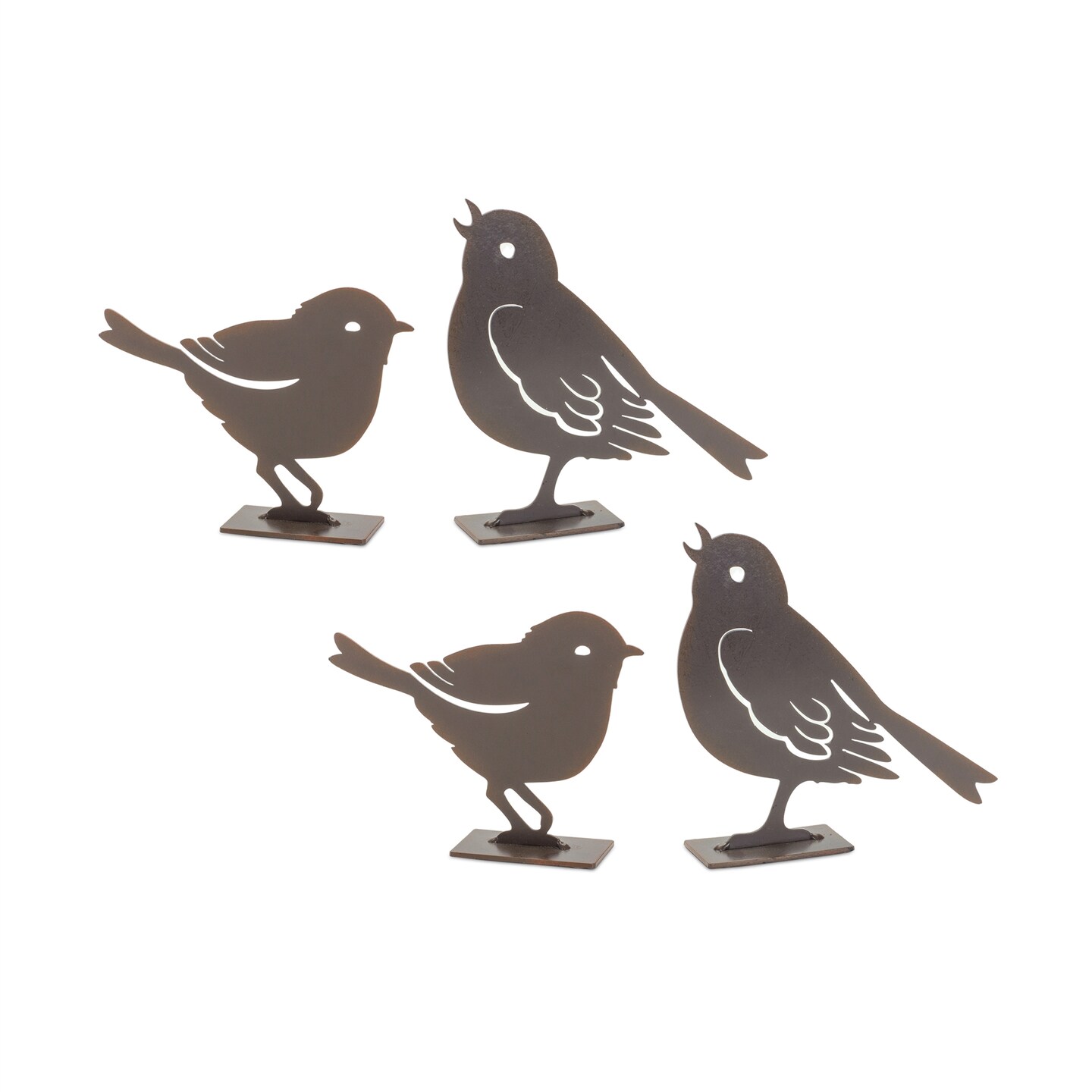 Metal Bird (Set of 4)