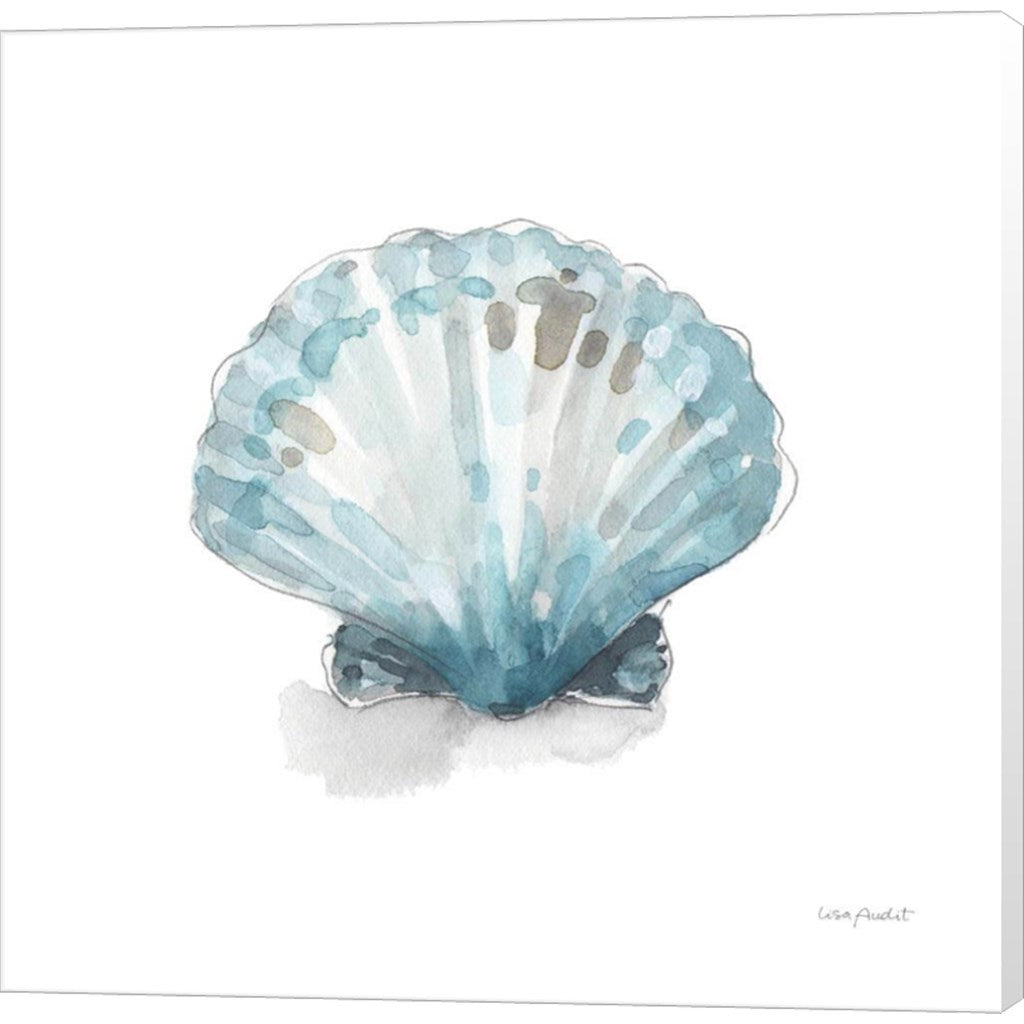Blue Escape Coastal 06 by Lisa Audit - 24x24 Canvas Art Print