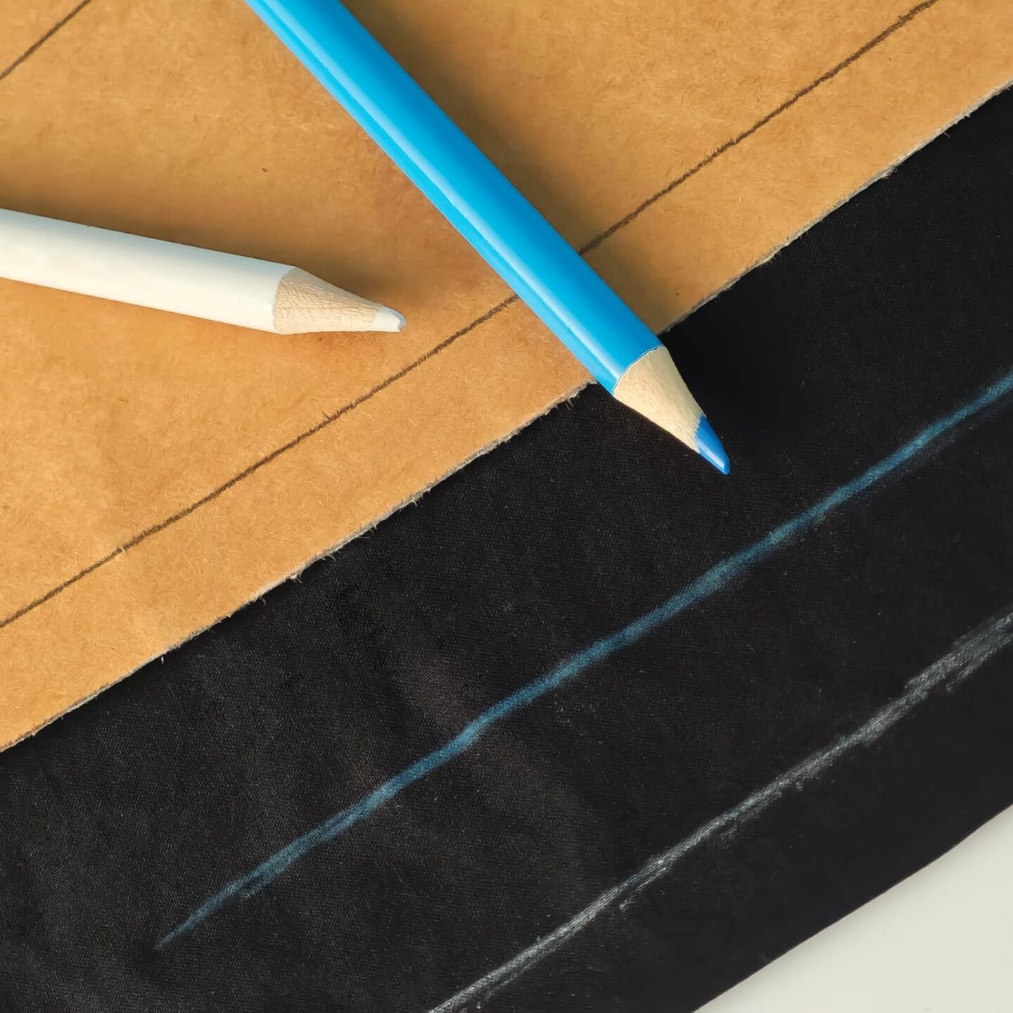 Kearing Tailors Chalk Pencils Combo, for Sewing, Quilting & Embroidery