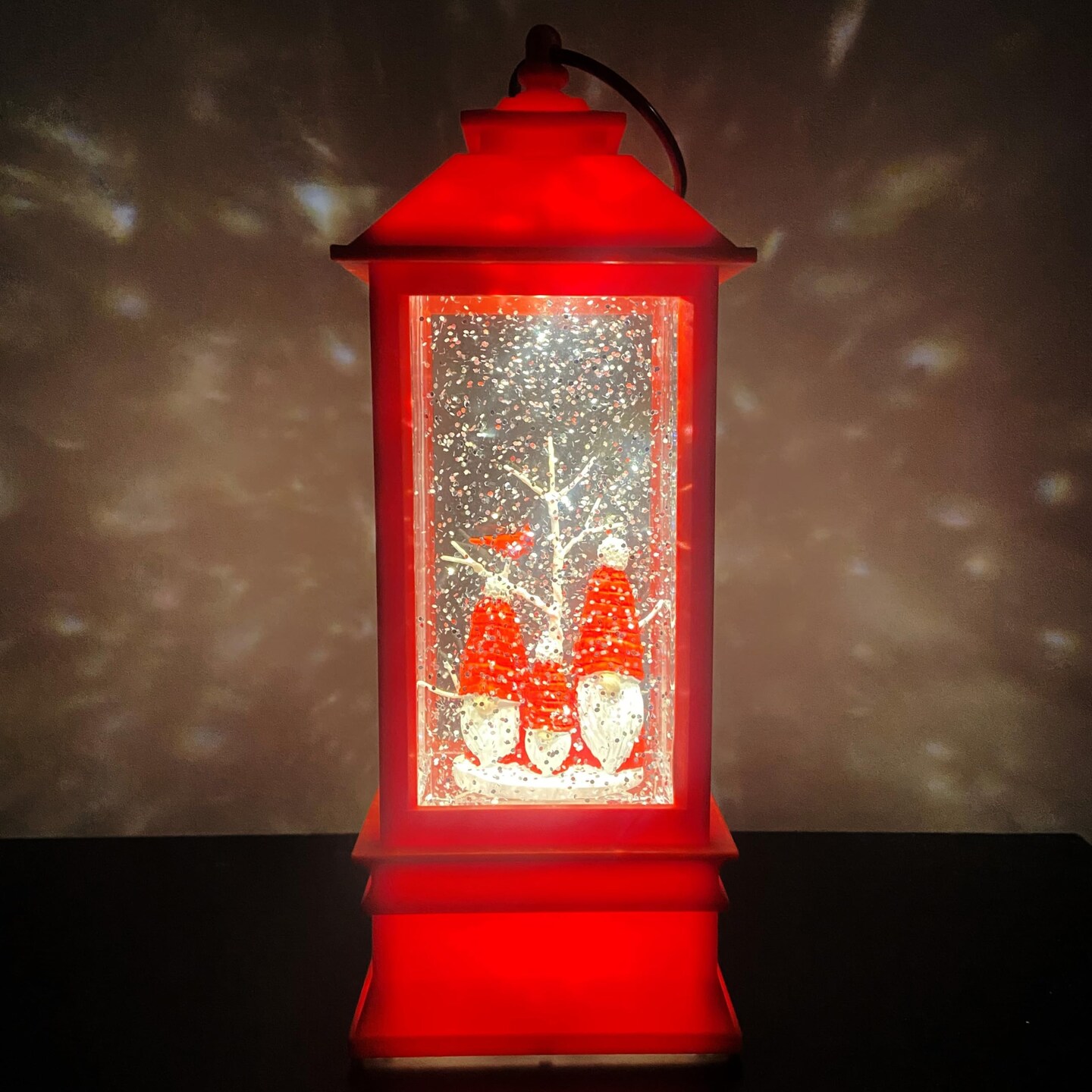 Haute Decor Snowburst Snow Globe Lanterns