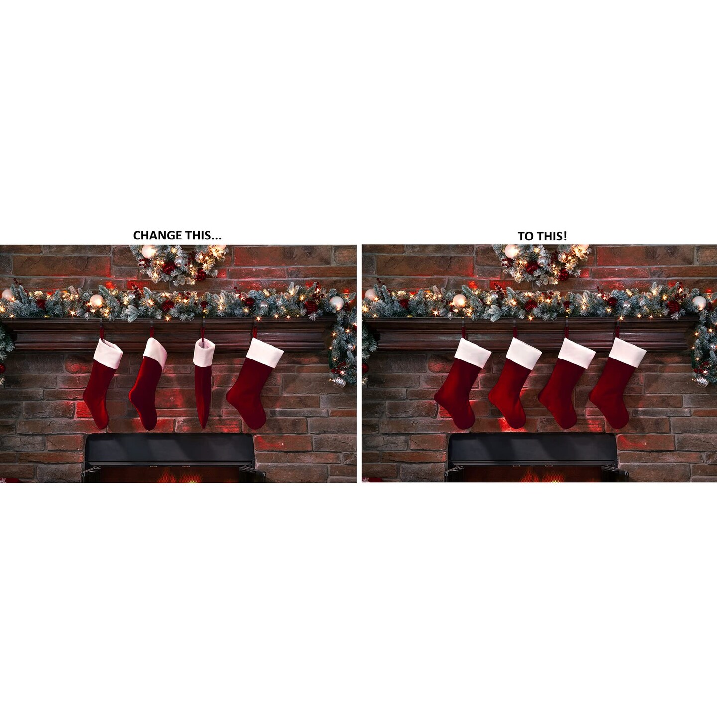 Hangright Deluxe Christmas Stocking