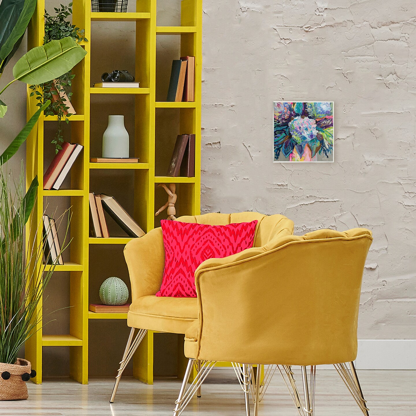 Stupell Industries Love That Gives Bouquet Wall Plaque, design by Jeanette Vertentes