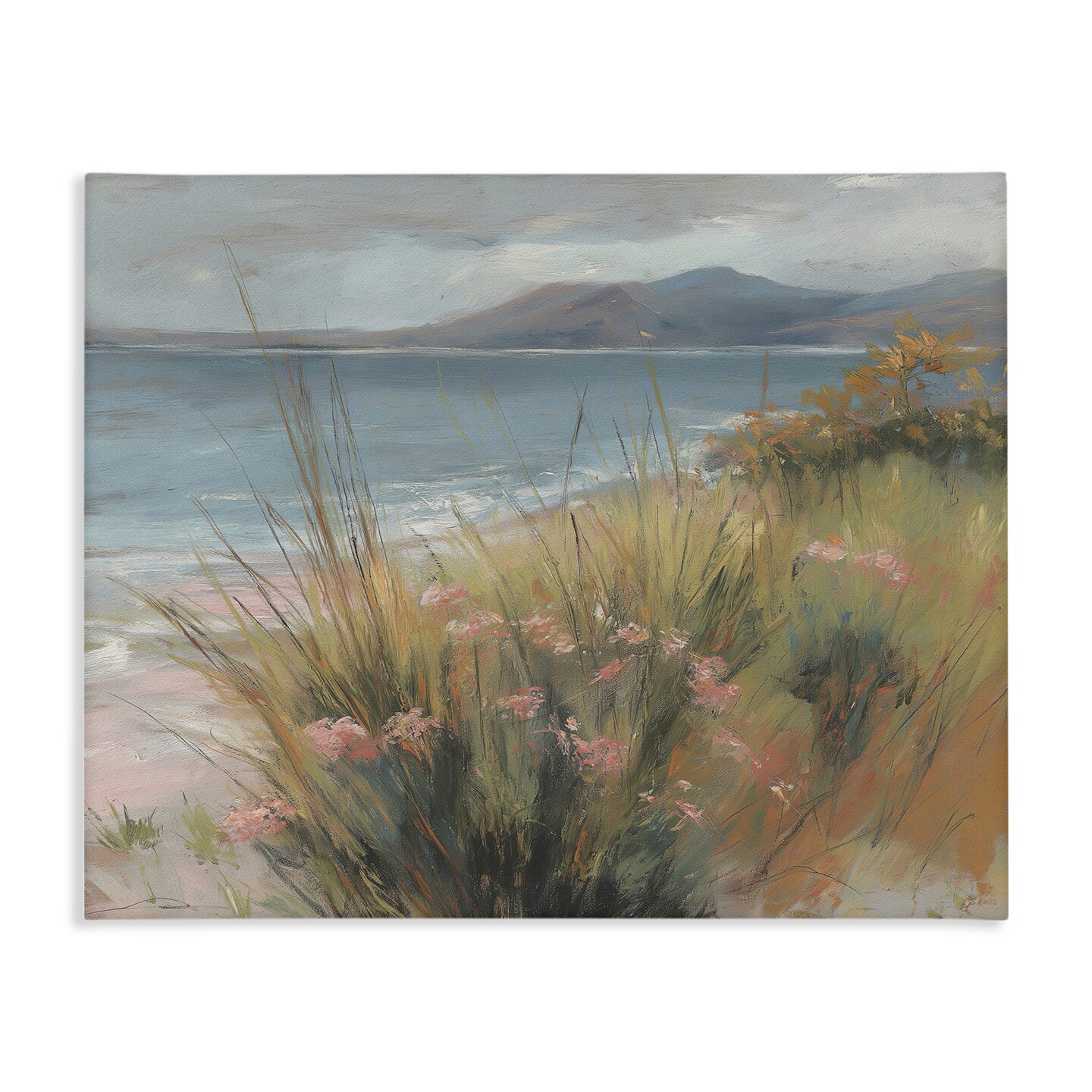 Stupell Industries The Green Valley Beach Canvas, design by Svetlana Aleynikova