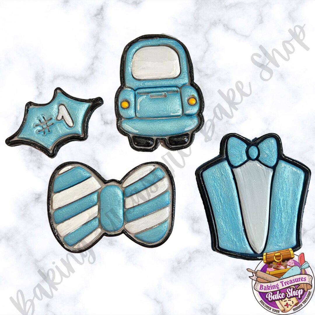Fathers Day Cookie Cutters and Embossers