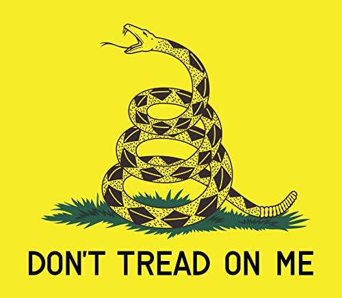 Don&#x27;t Tread on Me Edible Cake topper fit 1/4 sheet cake or larger