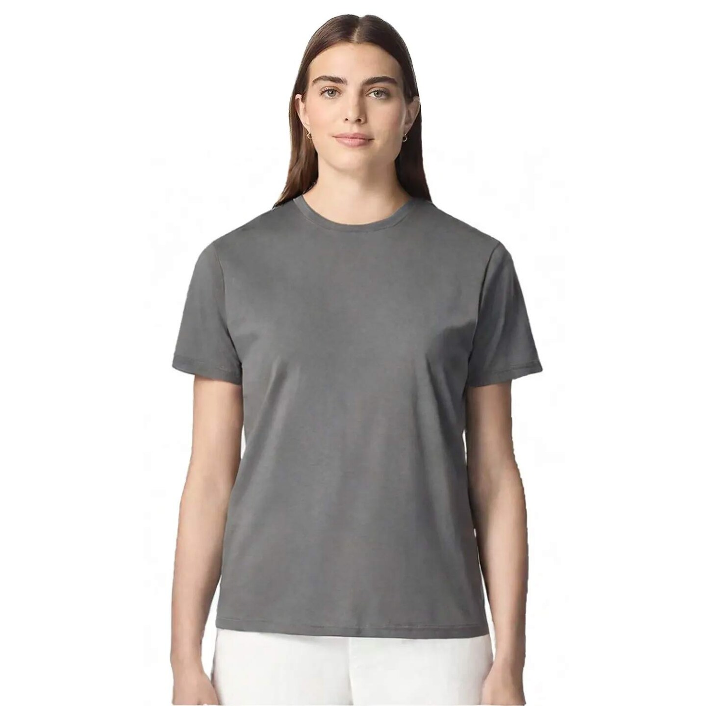 Soft Adult Comfortable Crewneck Short Sleeve T-Shirt for Everyday Wear & Custom Printing Tee