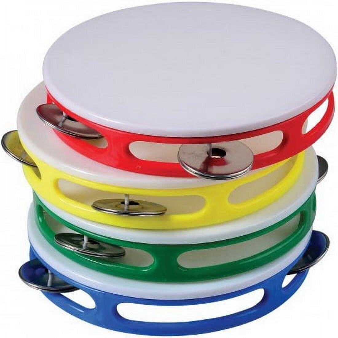 Primary Color Tambourines