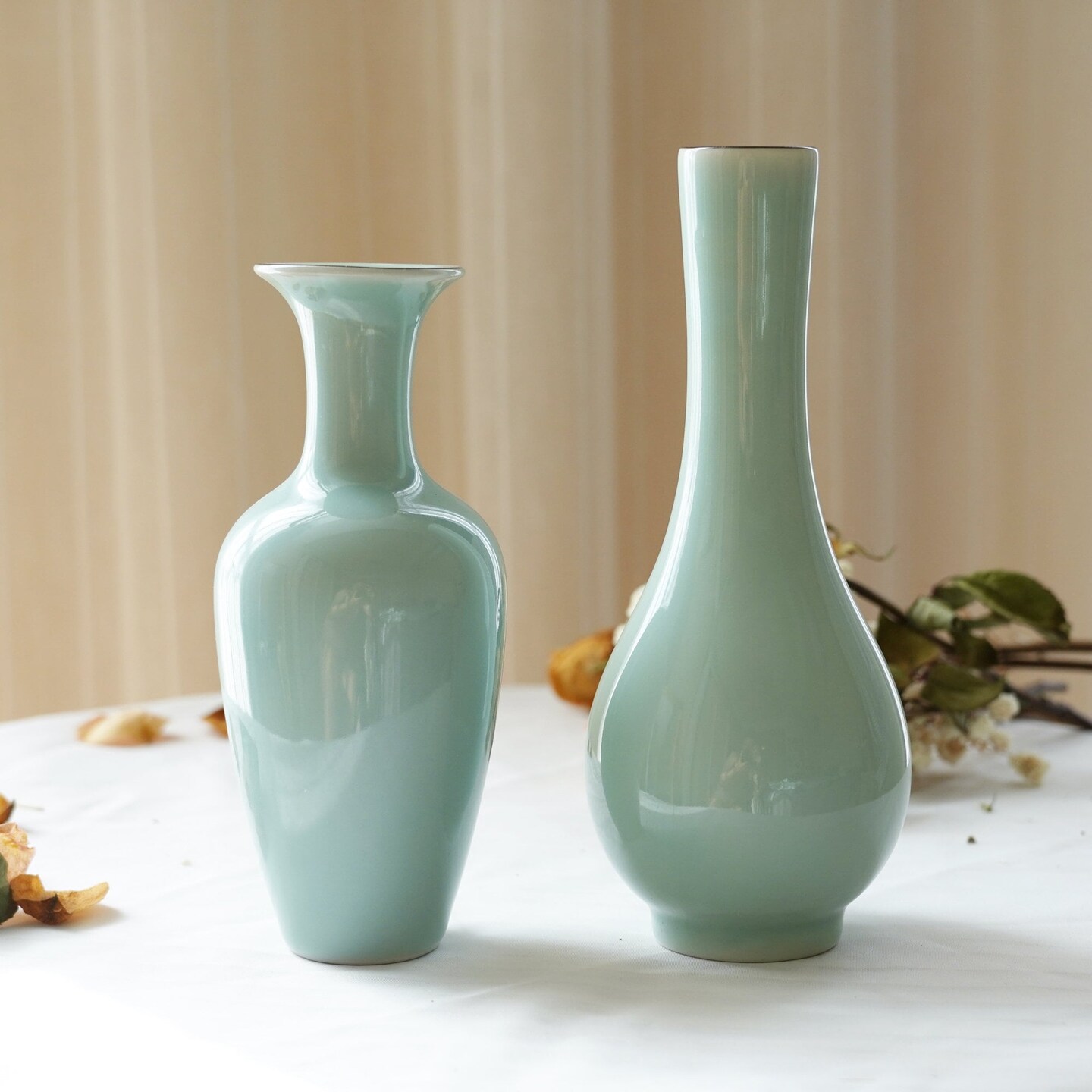 Celadon vase hot