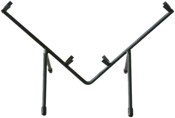 10 Inch V Black Wrought Iron Metal Art Craft Table Display Stand, Fused Glass Art Base, Plate Stand/Plate Holder, Square Art Panel Stand