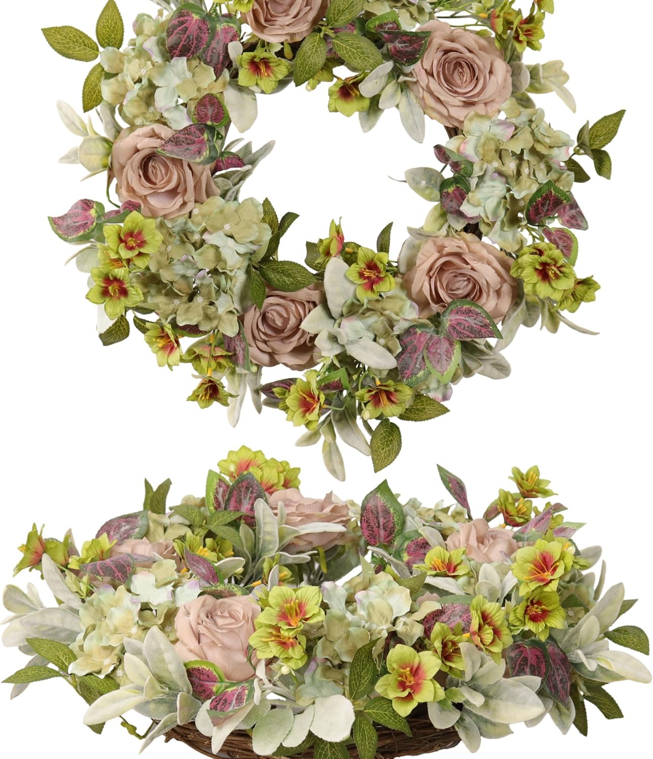 Spring Summer Front Door Wreath