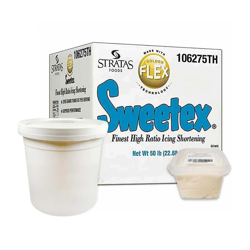 Sweetex Golden Flex Finest High Ratio Cake and Icing Shortening 50 lb.