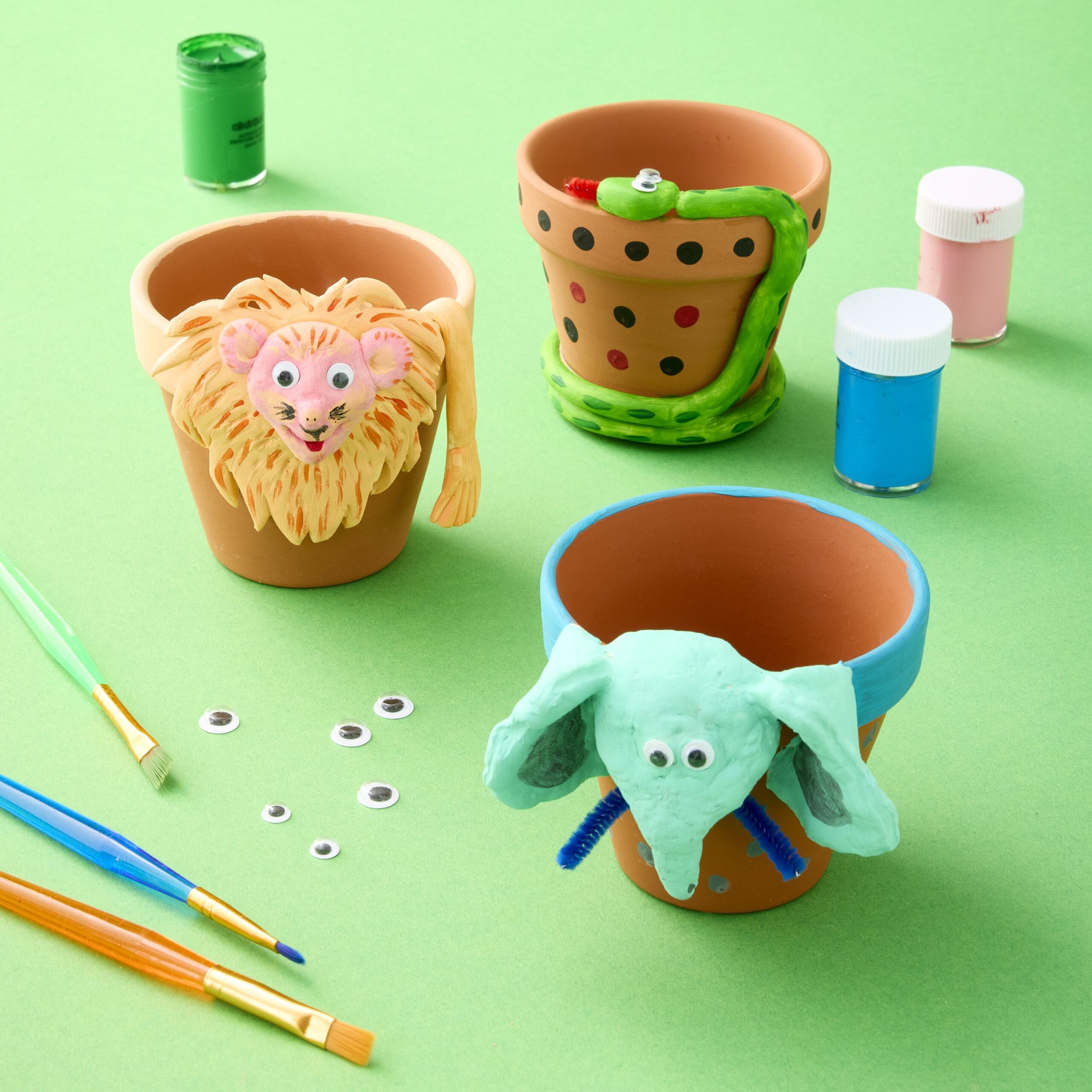 Kids Club: Camp Creatology: Terra Cotta Clay Pot