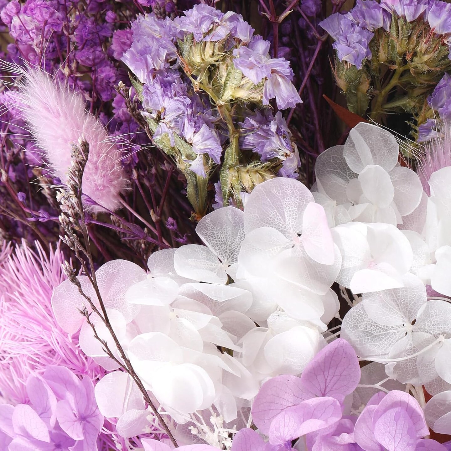 Real Dried Flowers, Natural Dry Flowers Mixed Natural Pressed Flowers Flores Secas Dried Florals for Crafts,Resin,Candle Making