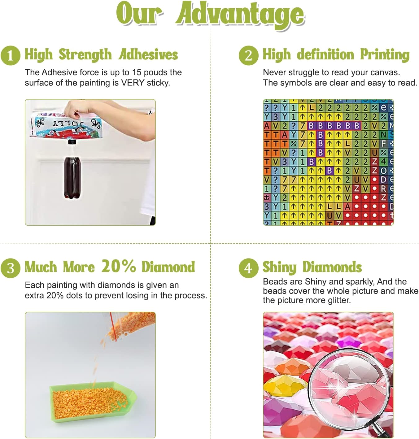 Easter Bunny Diamond Art Kit for Adults – 5D Full Drill Flowers & Tulips DIY Diamond Painting, 30x40cm Spring Wall Décor