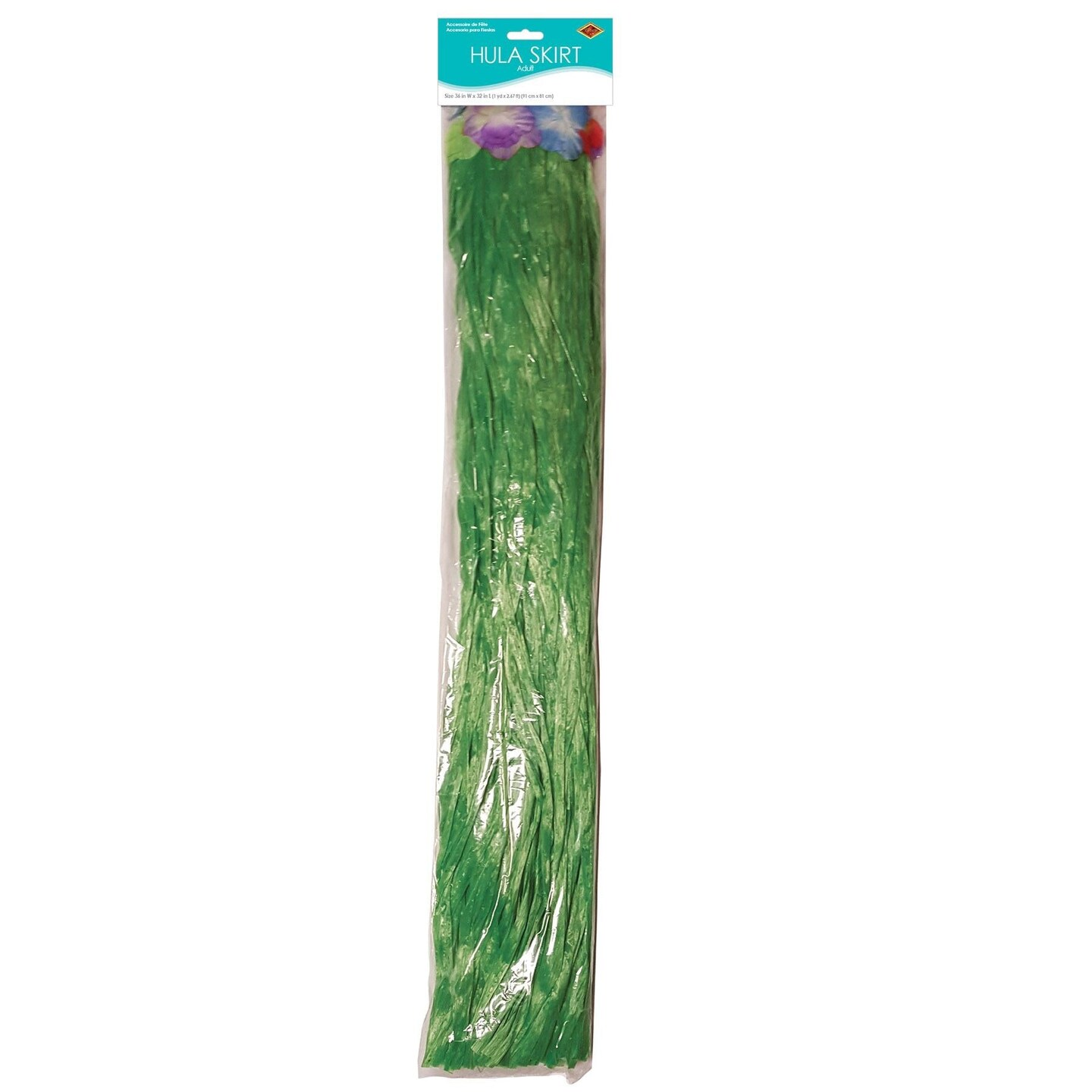 12 Pack Beistle Luau Party Adult Artificial Grass Hula Skirt