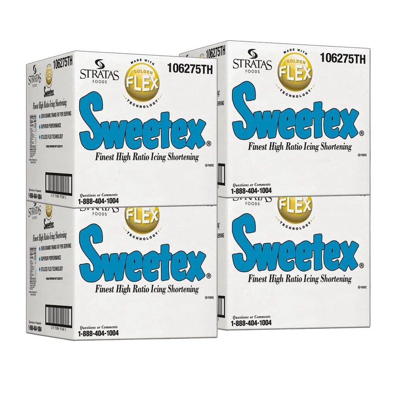 Sweetex Golden Flex Finest High Ratio Cake and Icing Shortening 1 lb.