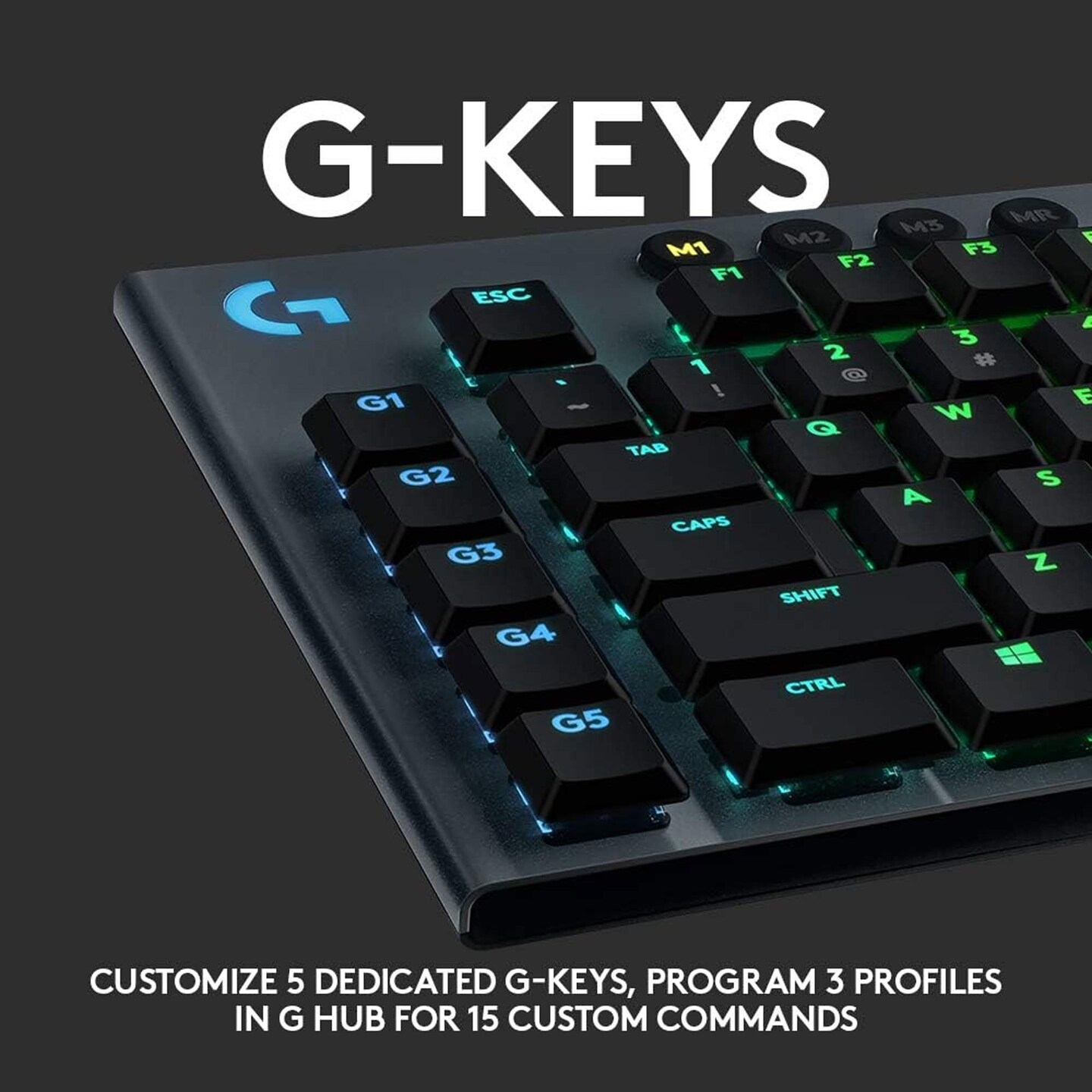 Refurbished Logitech G815 LIGHTSYNC RGB Mechanical Keyboard