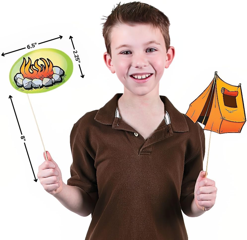 Camping Photo Stick Props - Apparel Accessories