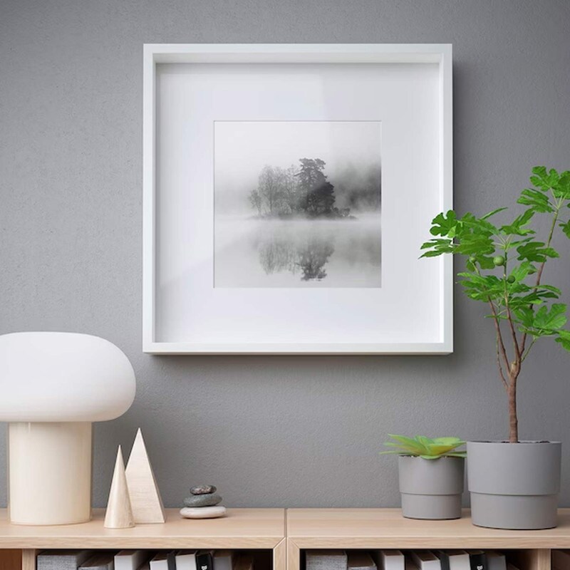 Square Photo Frame White 19 &#xBE;x19 &#xBE;&#x22;