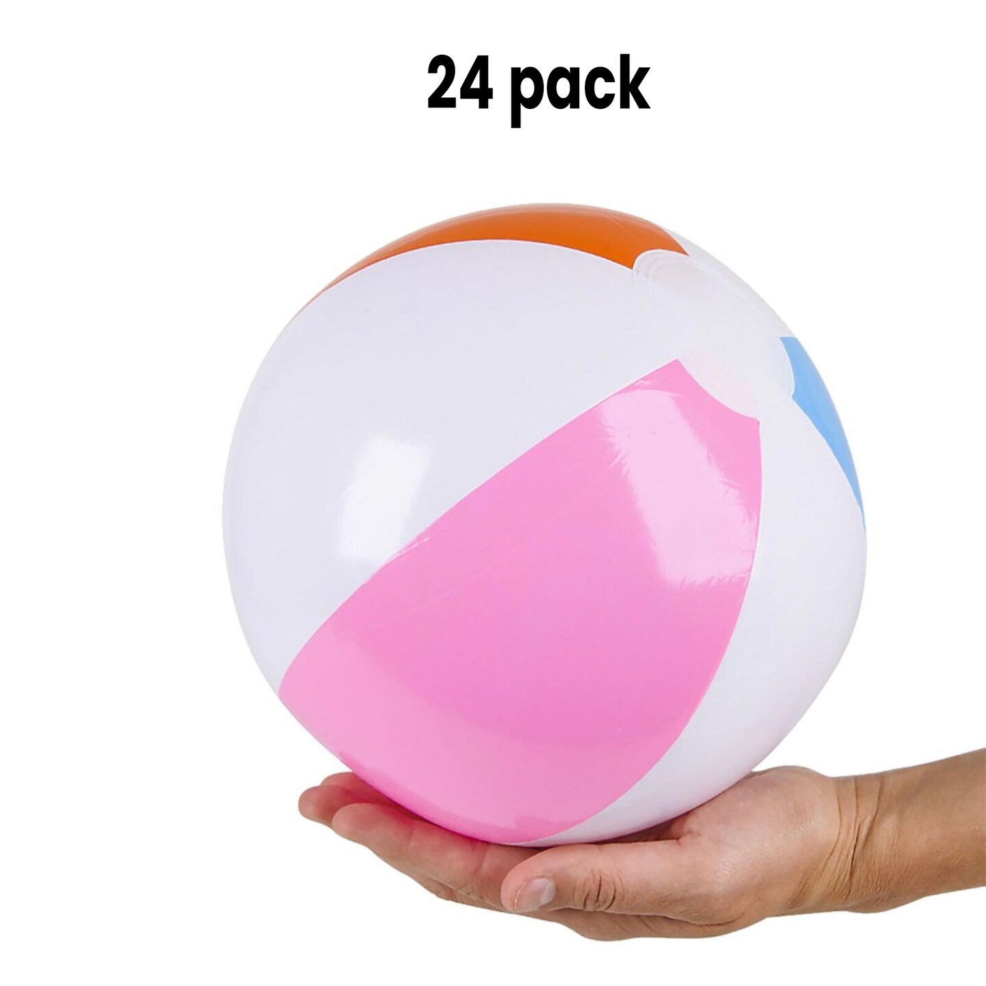 Pool Beach Balls Inflatable Toys | 12 Inch Beach Toys for Kids