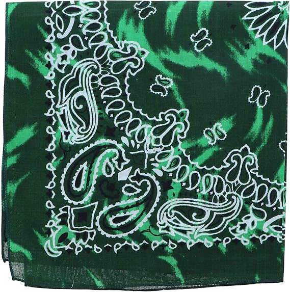 Modern Tie Dye Bandana - Set of 3