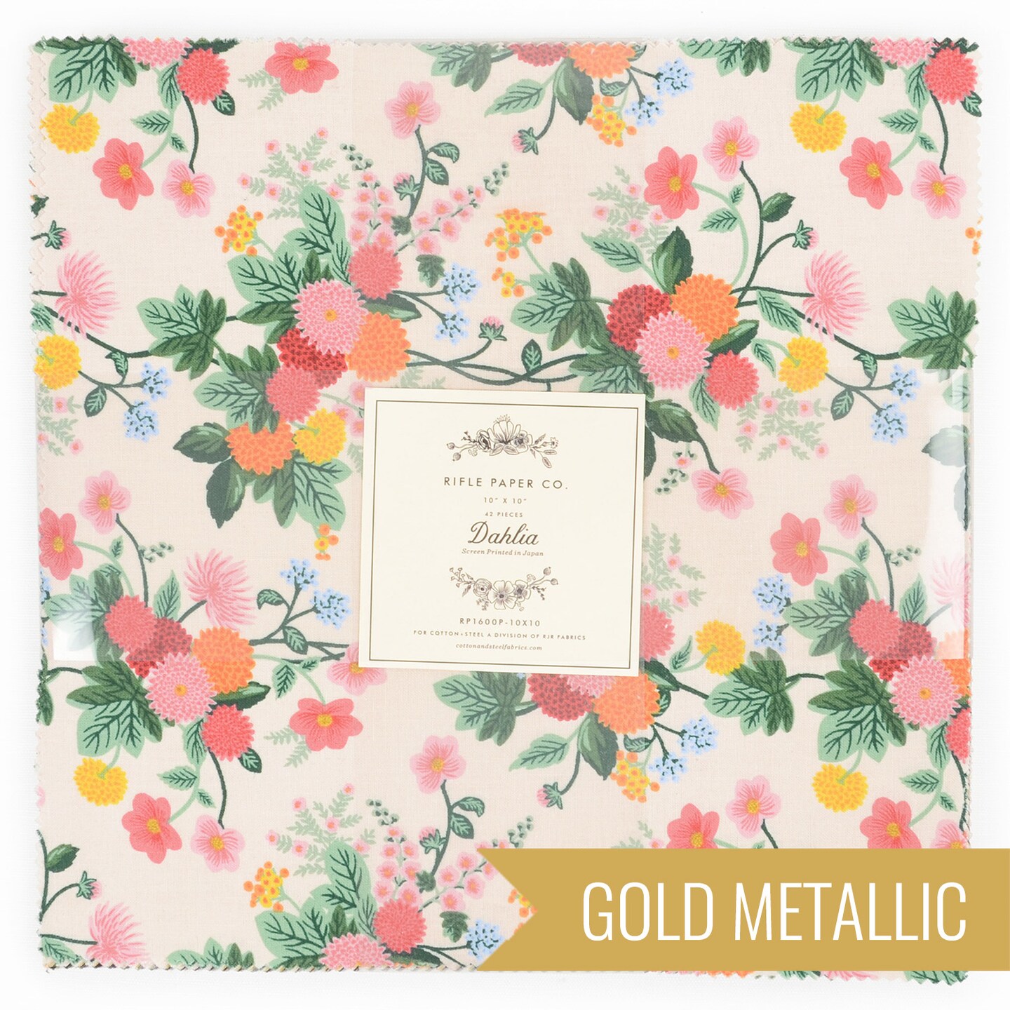 Dahlia 10" Square Pack (Layer Cake / 10x10 Pack) by Cotton+Steel (RP1600P-10X10)