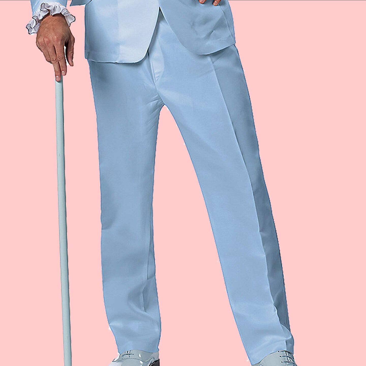 Goofball Blue Adult Costume Tuxedo Set for Halloween and Parties